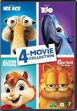 Ice Age / Rio / Alvin / Garfield - 4-Movie Collection (4 Disk)