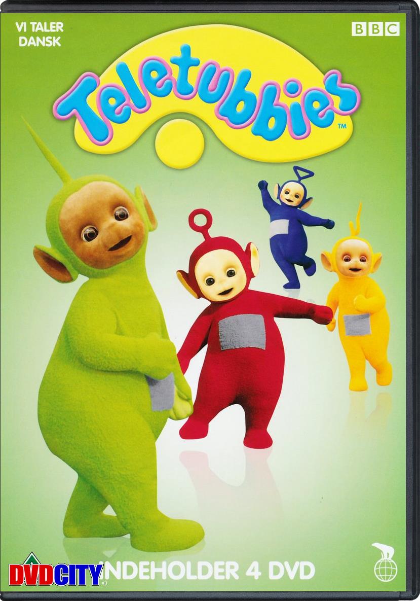 Teletubbies - Grøn 4 - Dvd Boks - dvdcity.dk