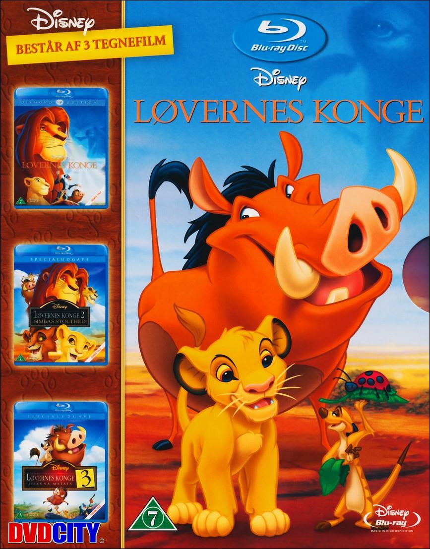 løvernes konge blu ray