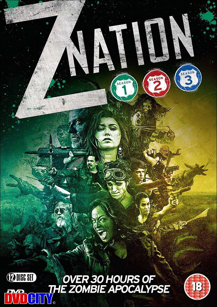 KETTENSAGEN ZOMBIES Redux 限定版 DVD Z Nation - Seasons 1-3 - dvdcity.dk