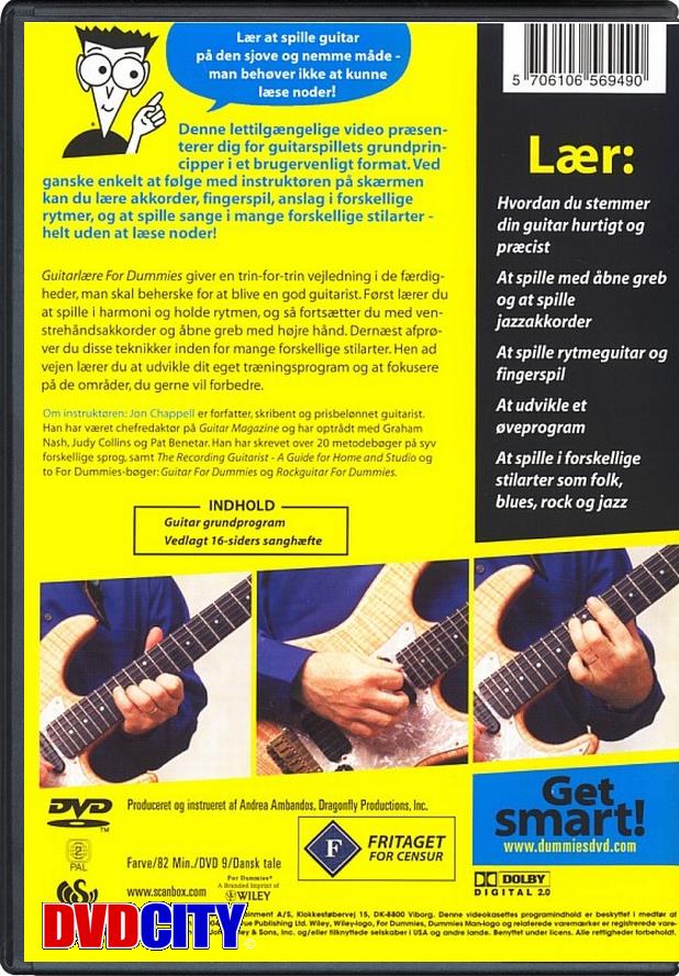 Skuffelse Positiv Modtager maskine Guitar - Lær At Spille Guitar - dvdcity.dk