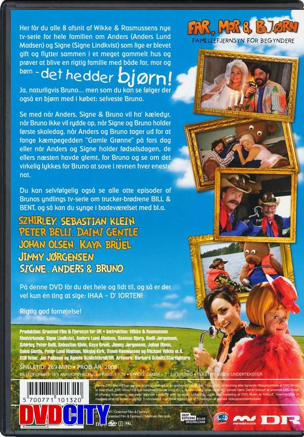 far mor og bjørn dvd far mor og bjørn dvd