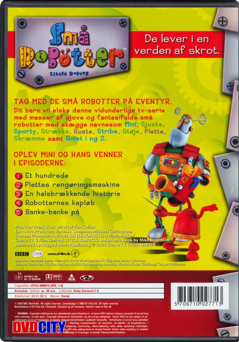 Robotter: Hurra - Os Bygge og (2003) - dvdcity.dk
