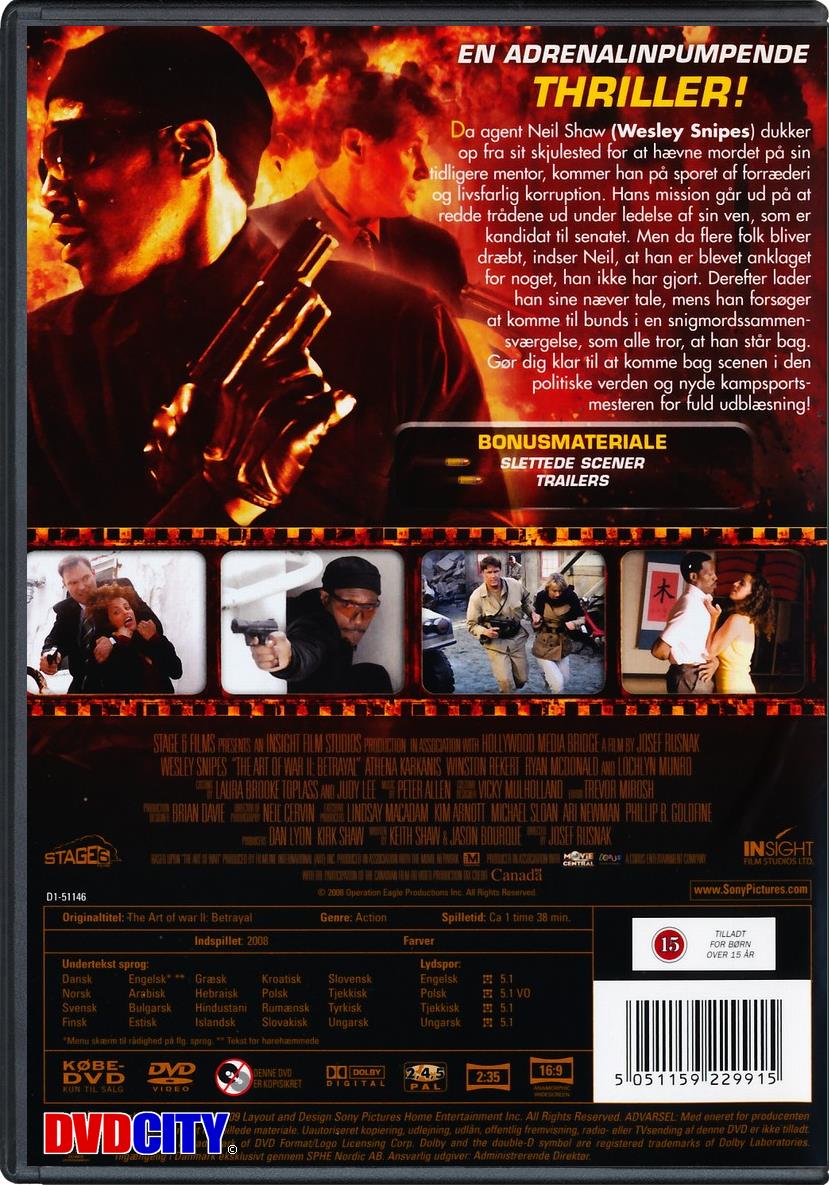 Art Of War II Betrayal, The (2008) dvdcity.dk