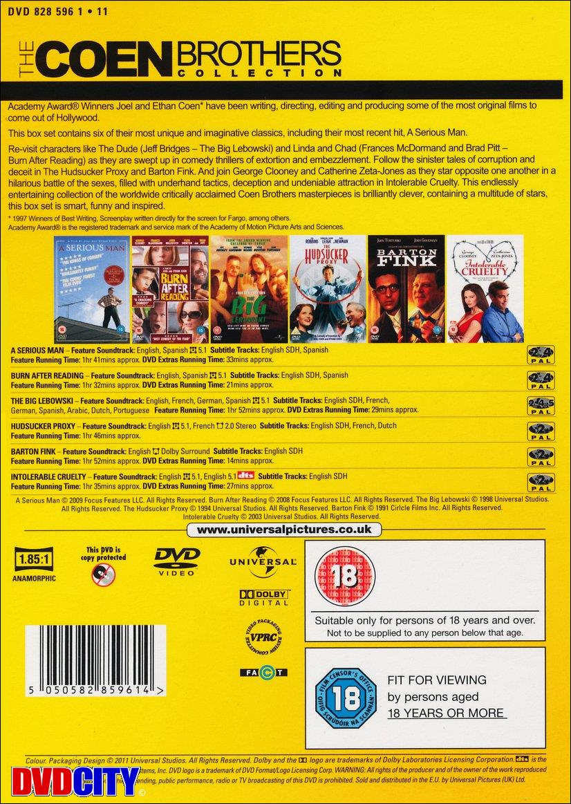 Coen Brothers Collection (6 Movies) dvdcity.dk