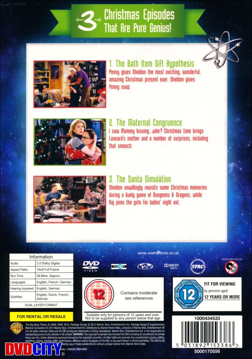 list of big bang theory christmas episodes list of big bang theory christmas episodes