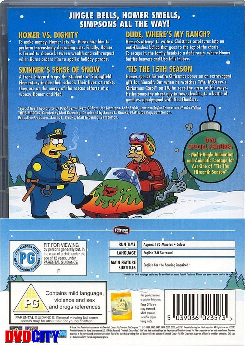 The Simpsons Christmas With The Simpsons / Christmas 2 (Double Pack